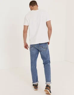 FatFace Slim Light Wash Jeans|Men Jeans
