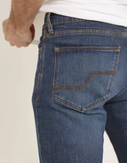 FatFace Slim Mid Wash Jeans|Men Jeans