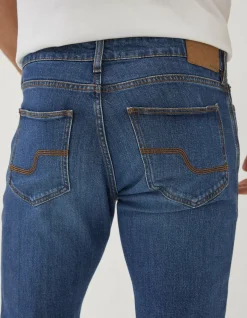 FatFace Slim Mid Wash Jeans|Men Jeans