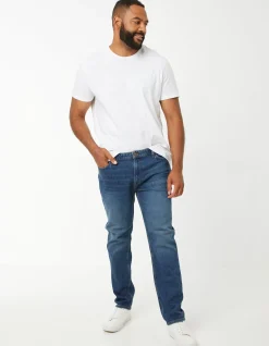 FatFace Slim Mid Wash Jeans|Men Jeans