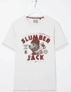 FatFace Slumber Jack T-Shirt|Men T-Shirts