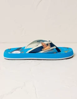 FatFace Snail And The Whale Flip Flops|Boys View All