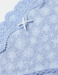 FatFace Snowflake Print Mini Knickers|Women View All