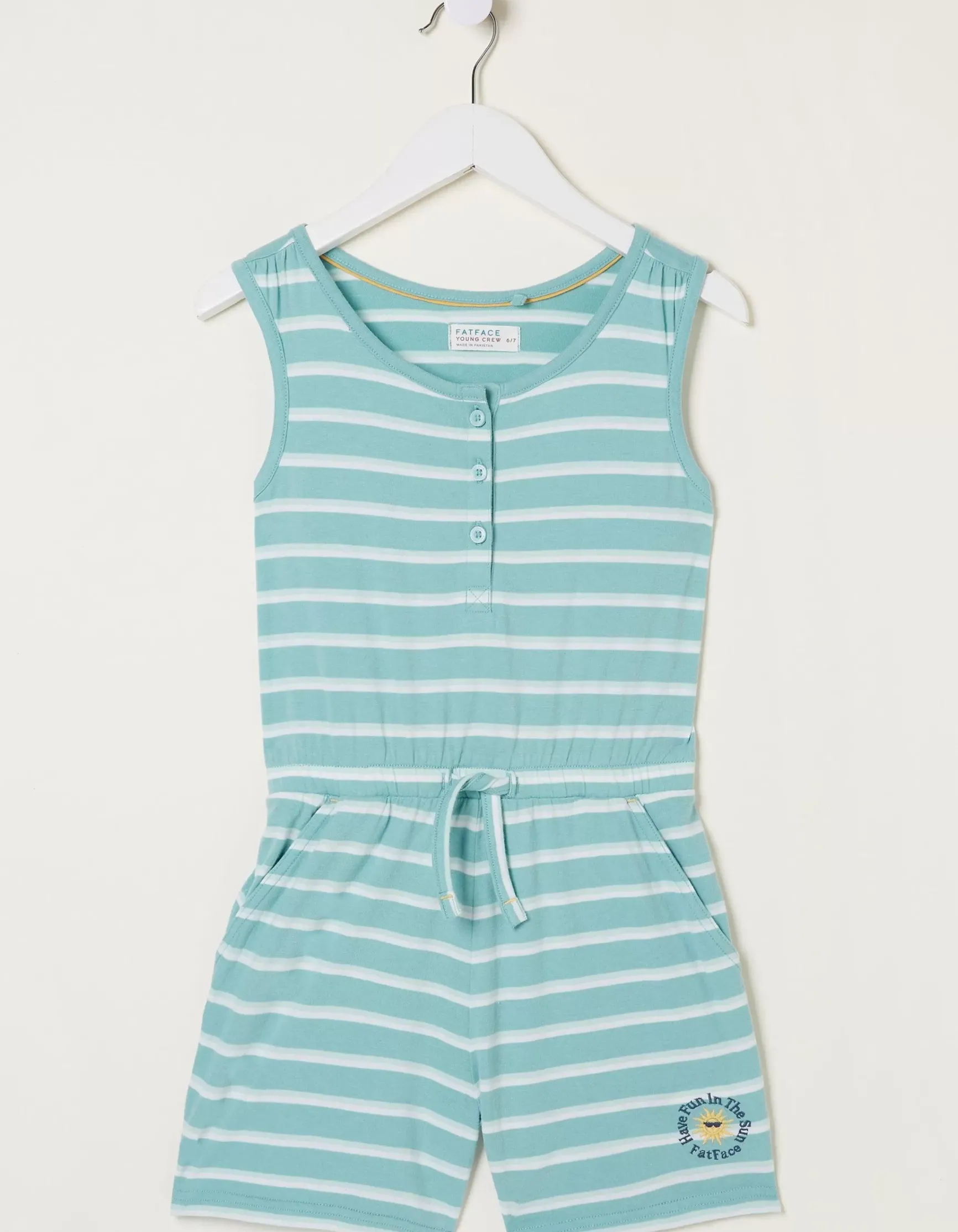 FatFace Sophia Stripe Playsuit|Girls View All