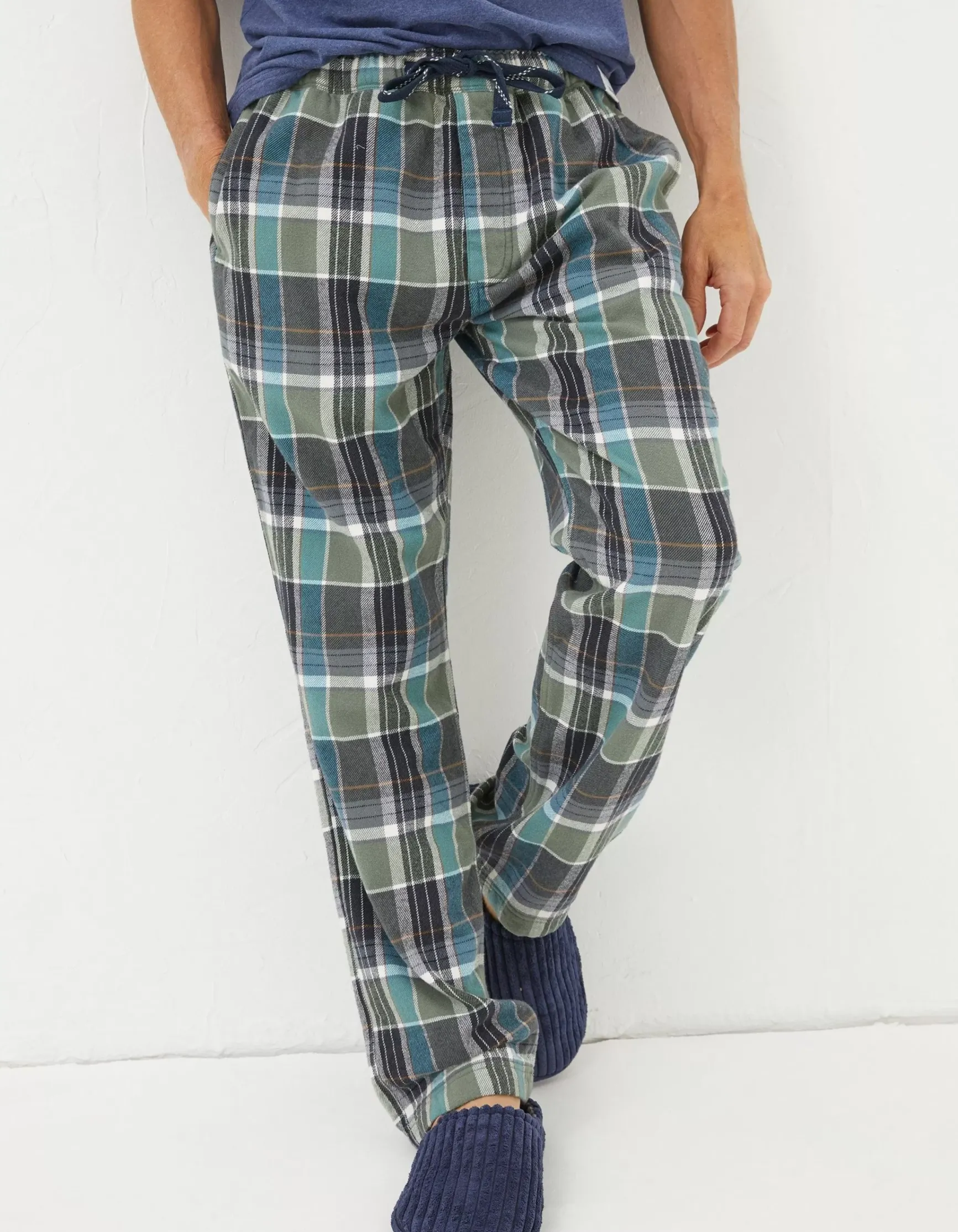 FatFace Southsea Checked Pyjama Bottoms|Men View All