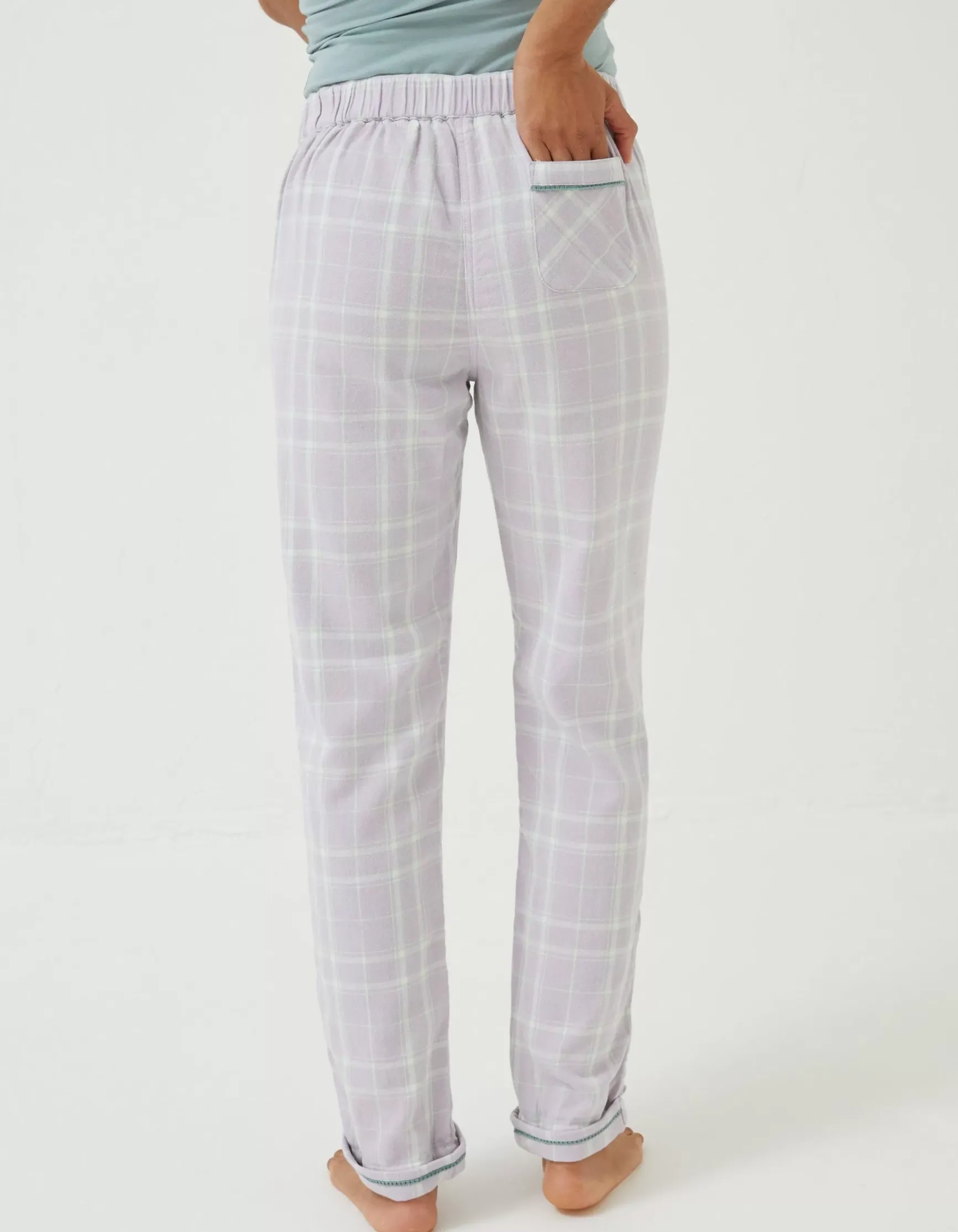 FatFace Spring Check Pants|Women Nightwear & Loungewear