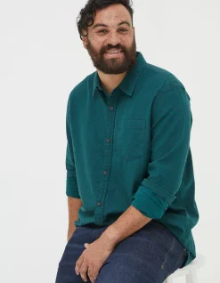 FatFace Square Geo Print Shirt|Men Shirts