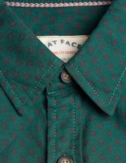 FatFace Square Geo Print Shirt|Men Shirts