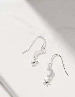 FatFace Star And Moon Charm Earrings|Women View All