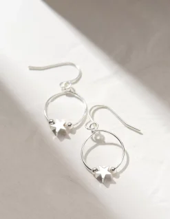 FatFace Star Drop Earrings|Women View All