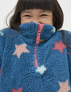 FatFace Star Fleece Half Neck Sweatshirt|Girls View All