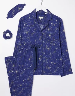 FatFace Star Print Pyjamas Gift Box Set|Women View All