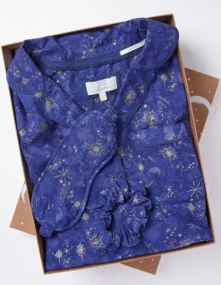 FatFace Star Print Pyjamas Gift Box Set|Women View All