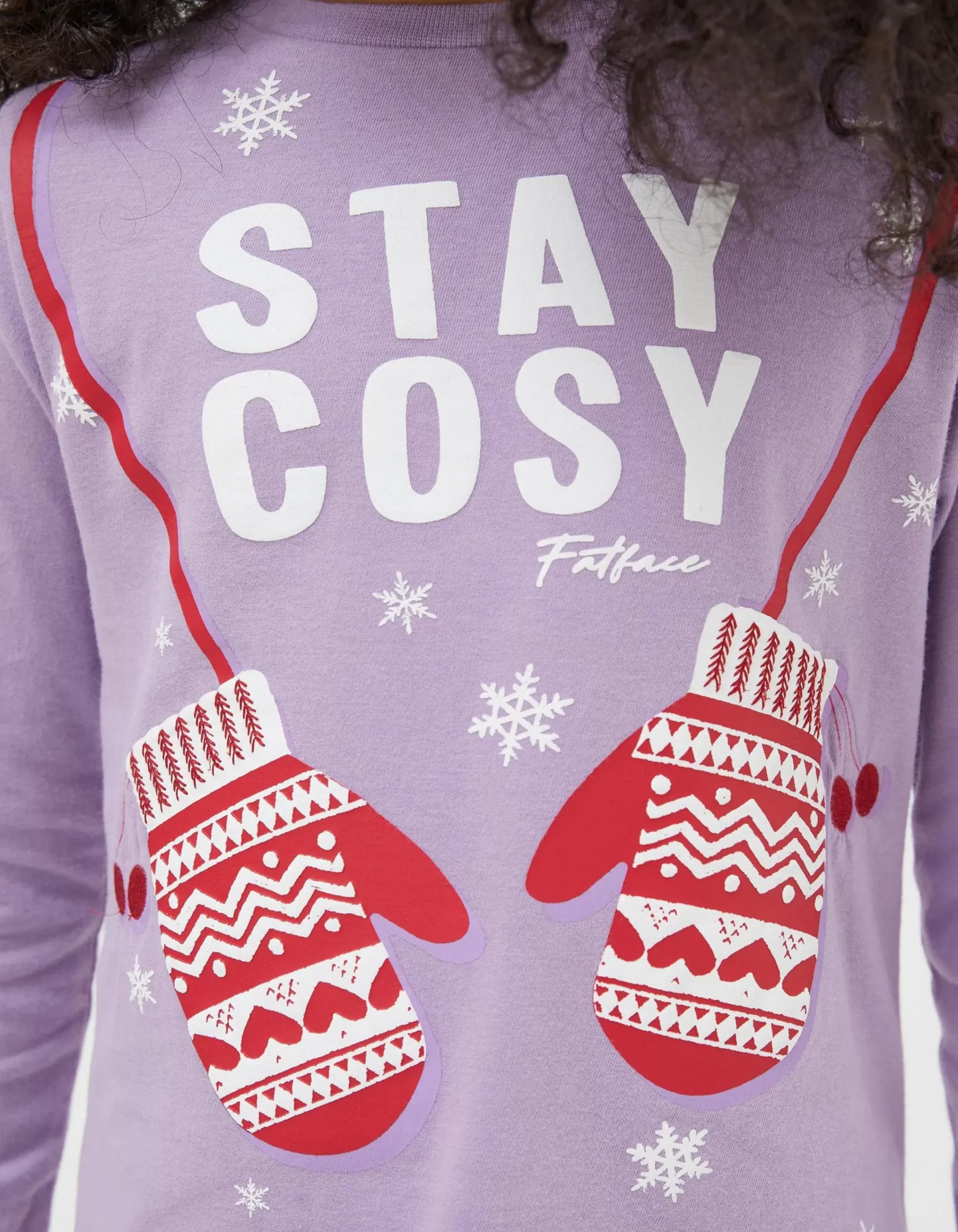 FatFace Stay Cosy T-Shirt|Girls View All