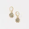 FatFace Stone Flower Drop Earrings|Women View All