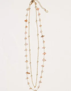 FatFace Stone Layered Necklace|Women View All