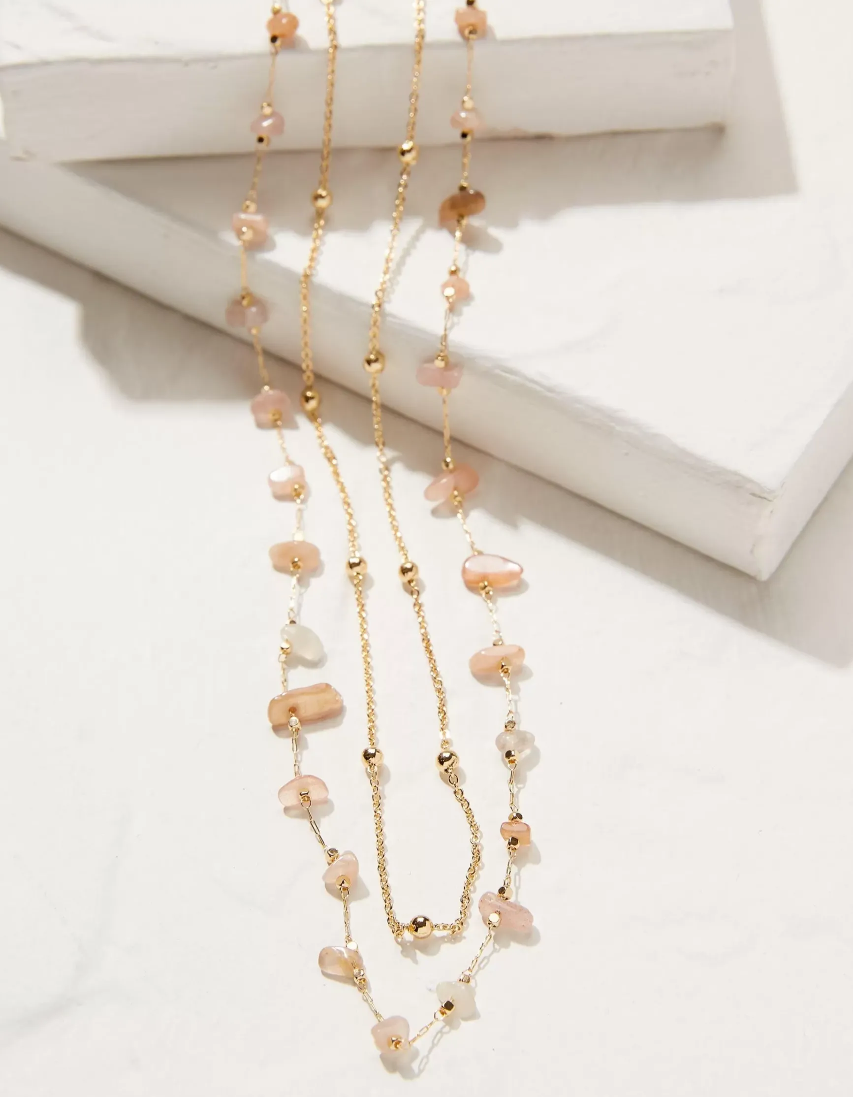FatFace Stone Layered Necklace|Women View All