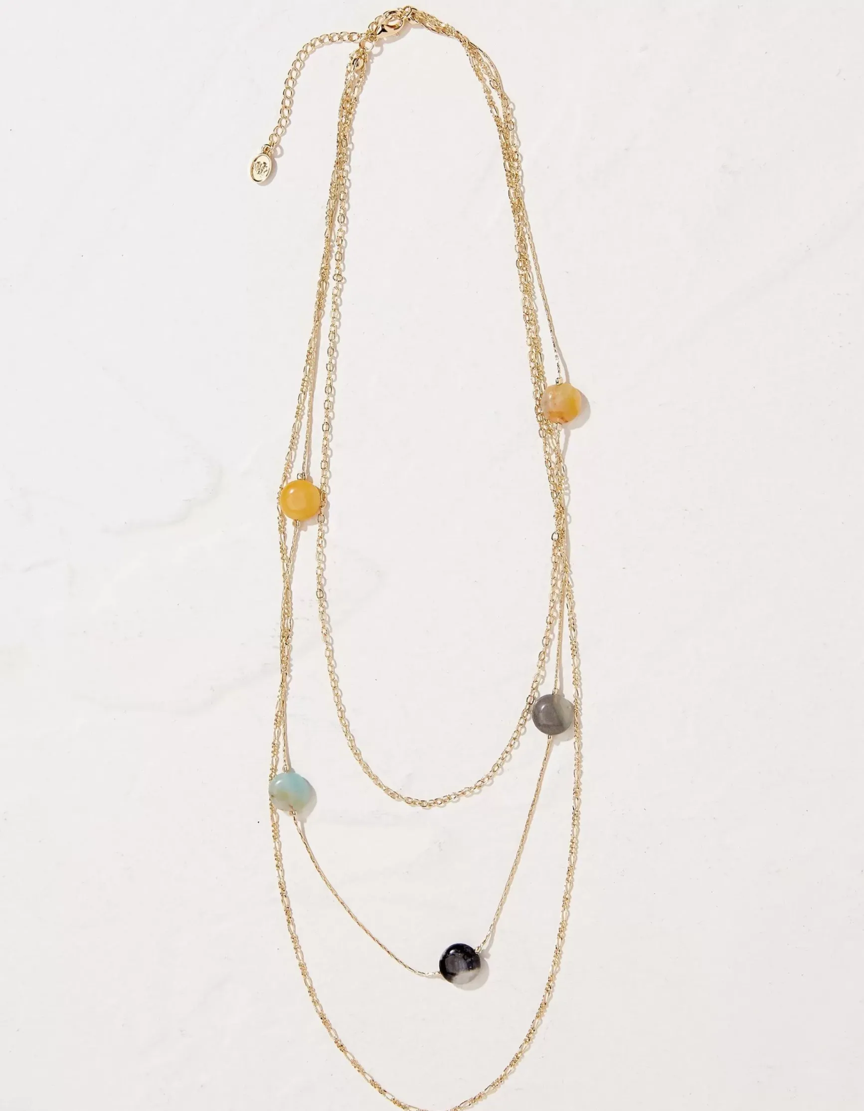 FatFace Stone Stack Necklace|Women View All