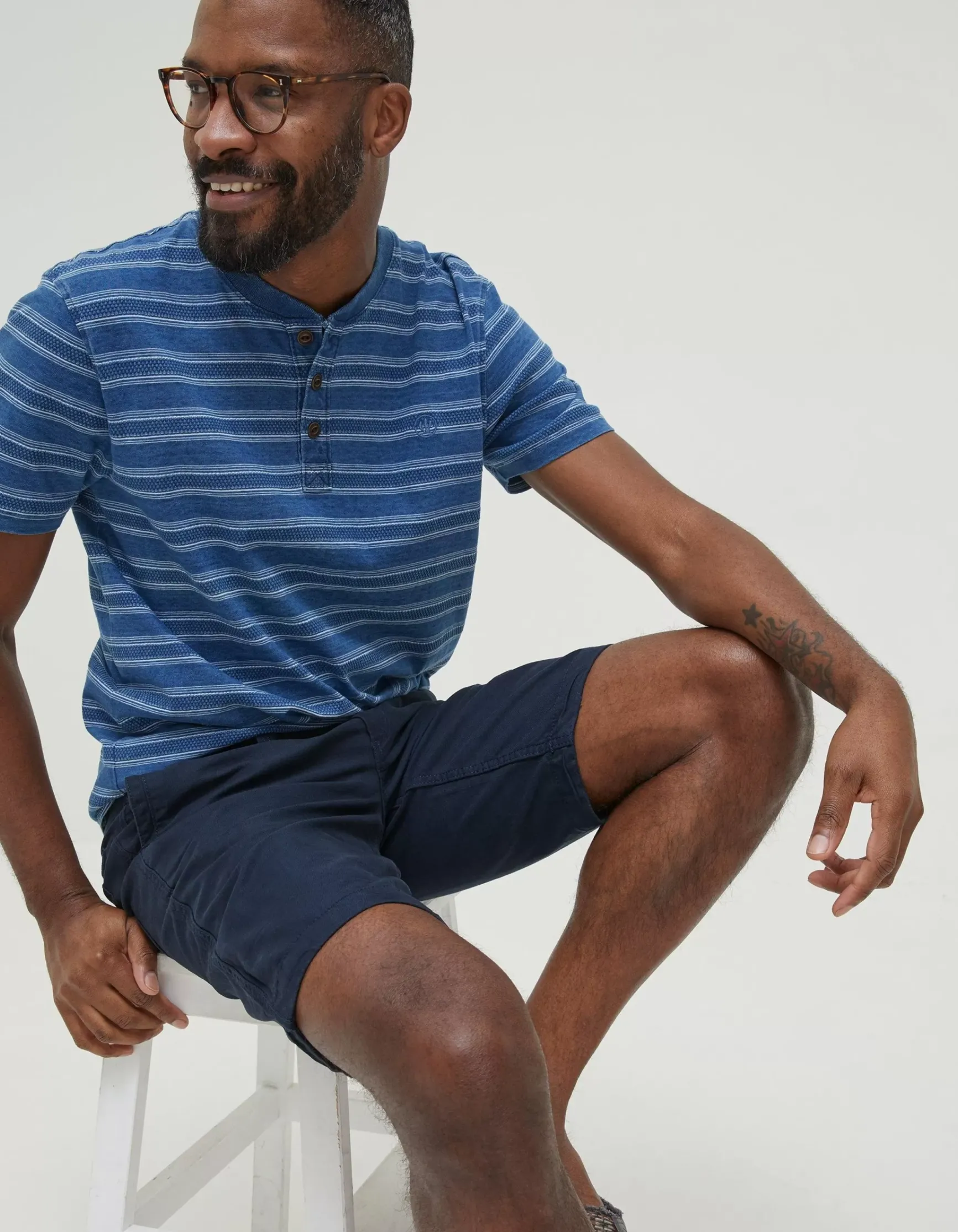 FatFace Stow Flat Front Shorts|Men Shorts