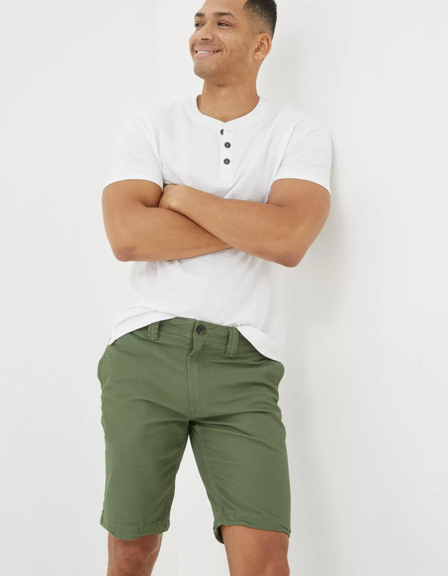 FatFace Stow Flat Front Shorts|Men View All