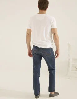 FatFace Straight Mid Wash Jeans|Men Jeans