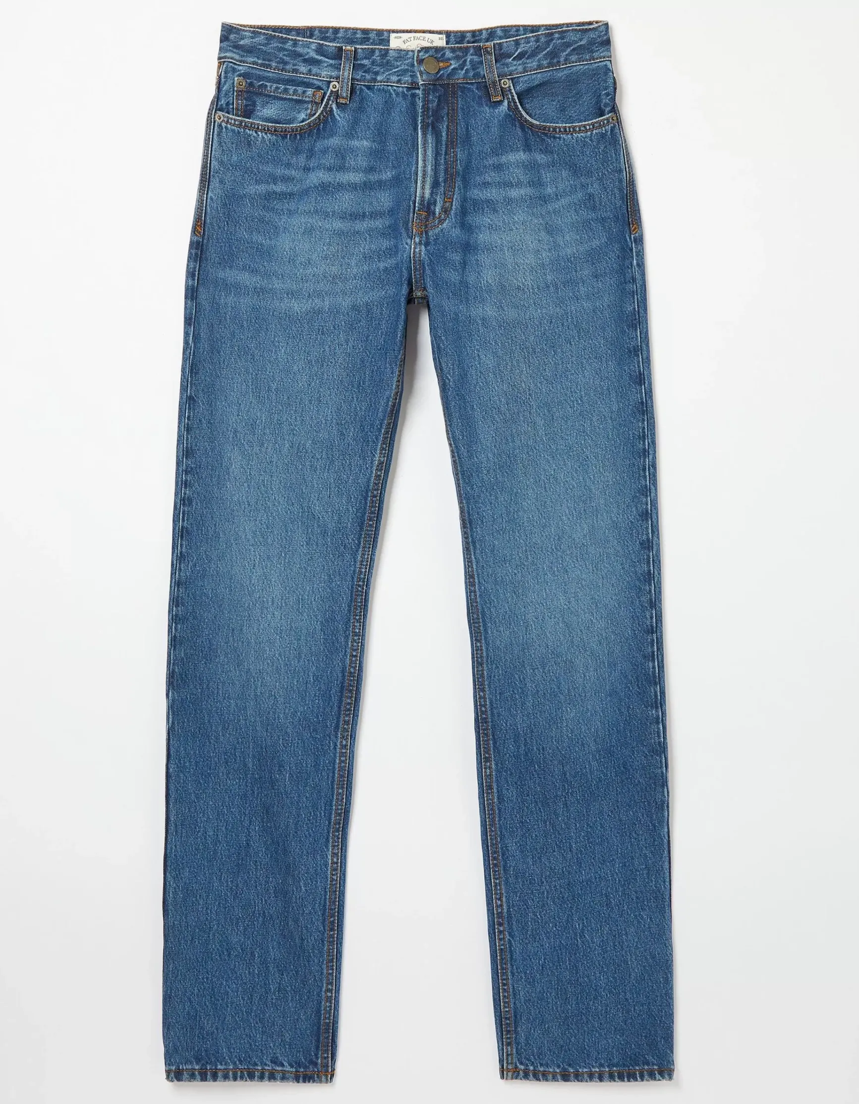FatFace Straight Stone Wash Jeans|Men Jeans