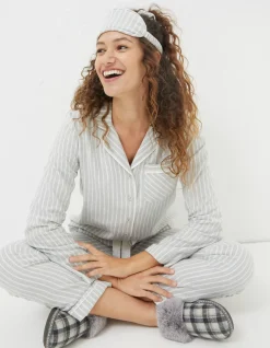 FatFace Stripe Box Pyjamas Gift Box Set|Women View All
