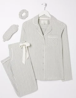 FatFace Stripe Box Pyjamas Gift Box Set|Women View All