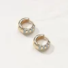 FatFace Stripe Enamel Huggy Hoops|Women View All