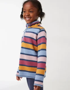 FatFace Stripe Half Neck Sweatshirt|Girls View All