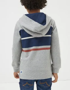 FatFace Stripe Henley Hoodie|Boys View All