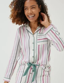 FatFace Stripe Pj Set|Women Nightwear & Loungewear