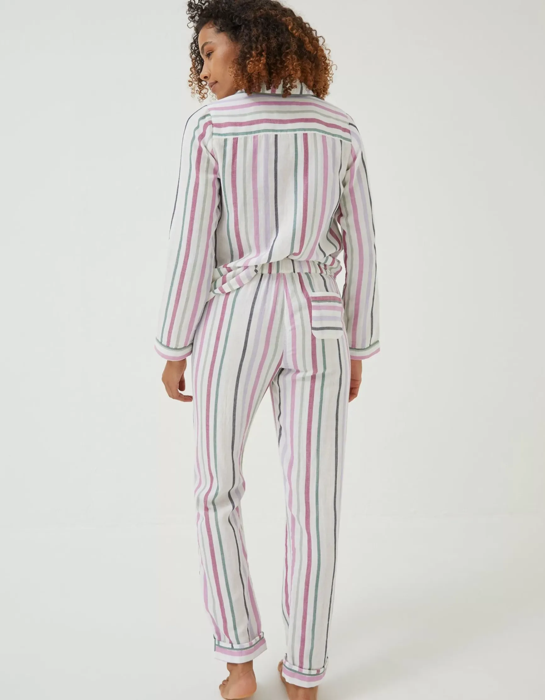FatFace Stripe Pj Set|Women Nightwear & Loungewear