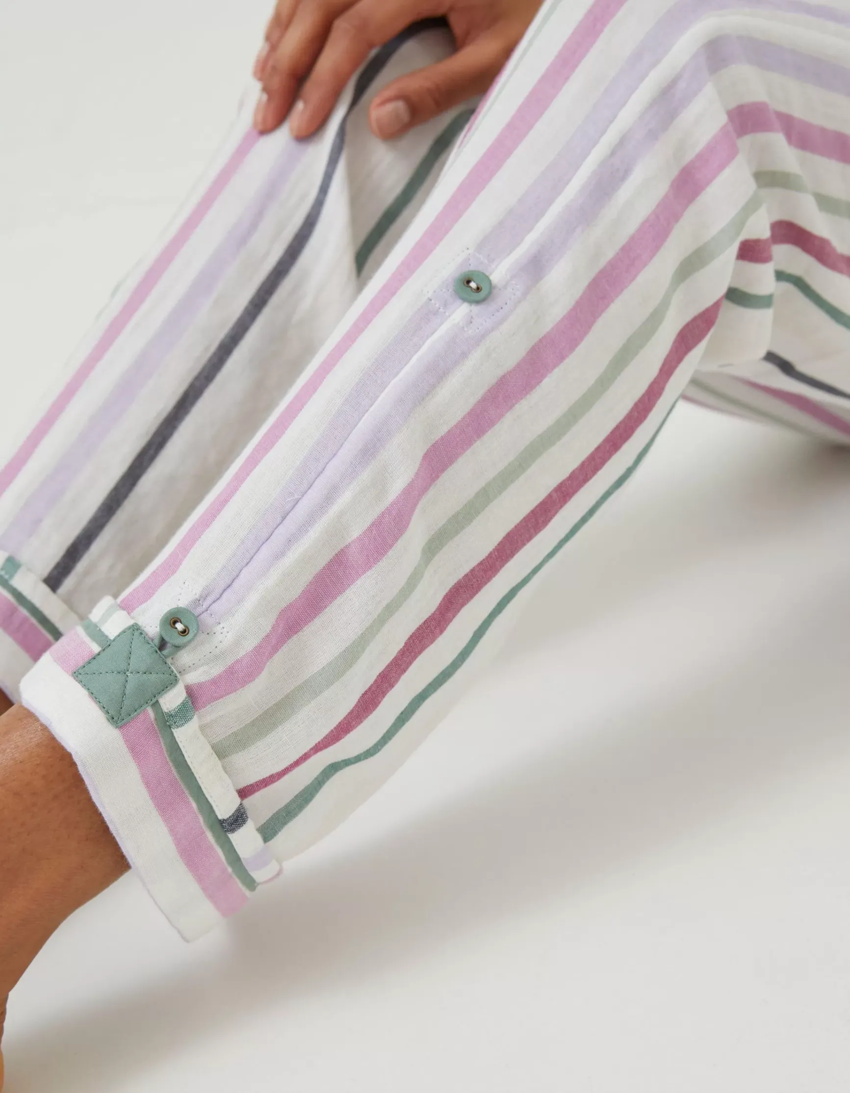FatFace Stripe Pj Set|Women Nightwear & Loungewear