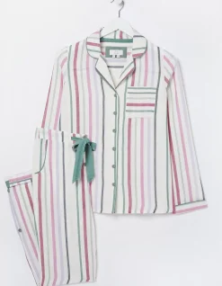 FatFace Stripe Pj Set|Women Nightwear & Loungewear