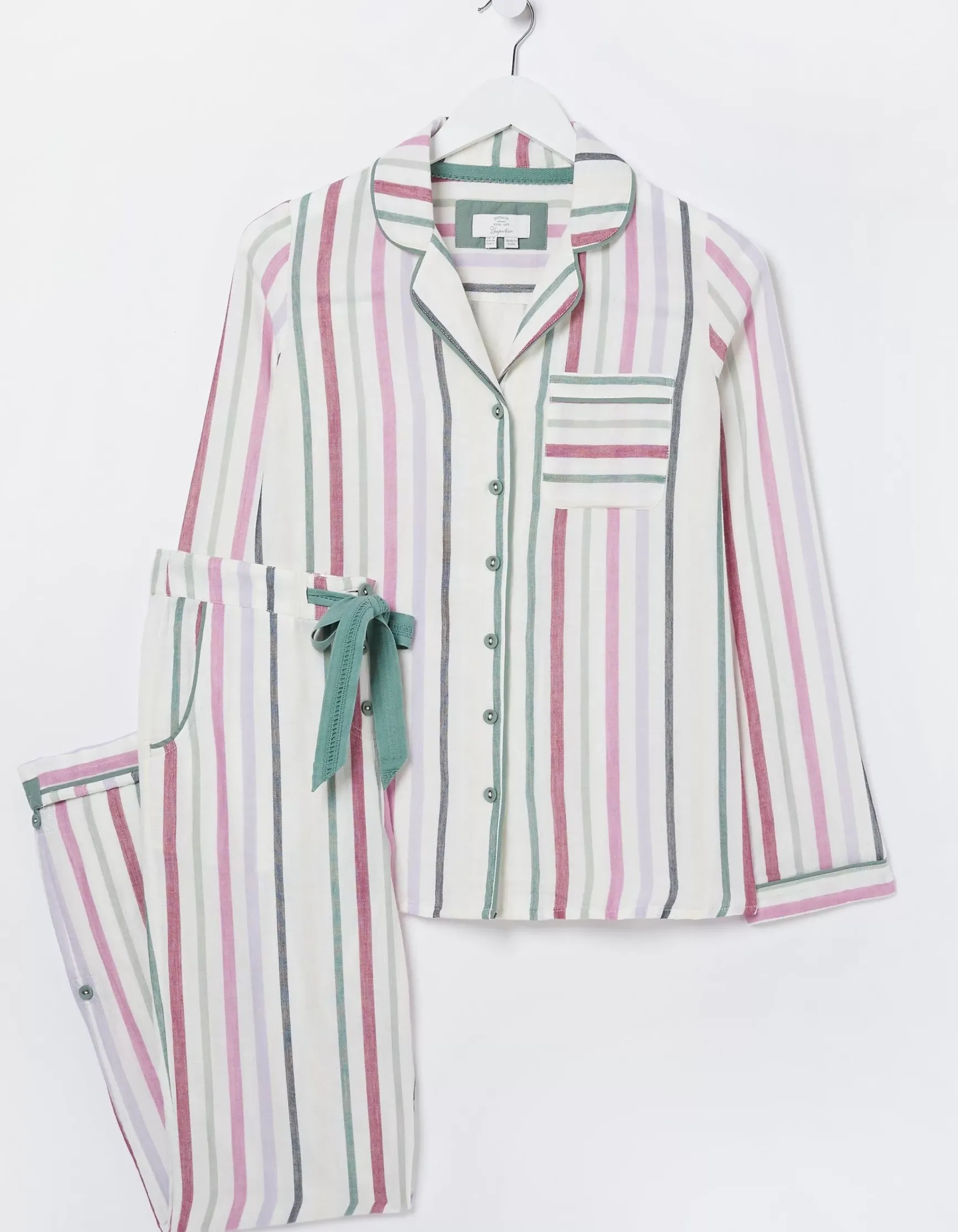 FatFace Stripe Pj Set|Women Nightwear & Loungewear