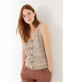 FatFace Striped Vest|Women Tops & T-Shirts