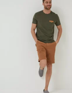 FatFace Surf Comp T-Shirt|Men T-Shirts