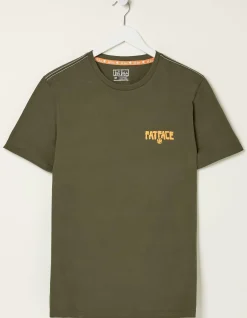 FatFace Surf Comp T-Shirt|Men T-Shirts