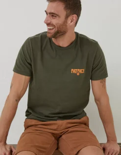 FatFace Surf Comp T-Shirt|Men T-Shirts