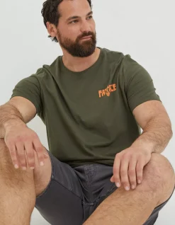 FatFace Surf Comp T-Shirt|Men T-Shirts