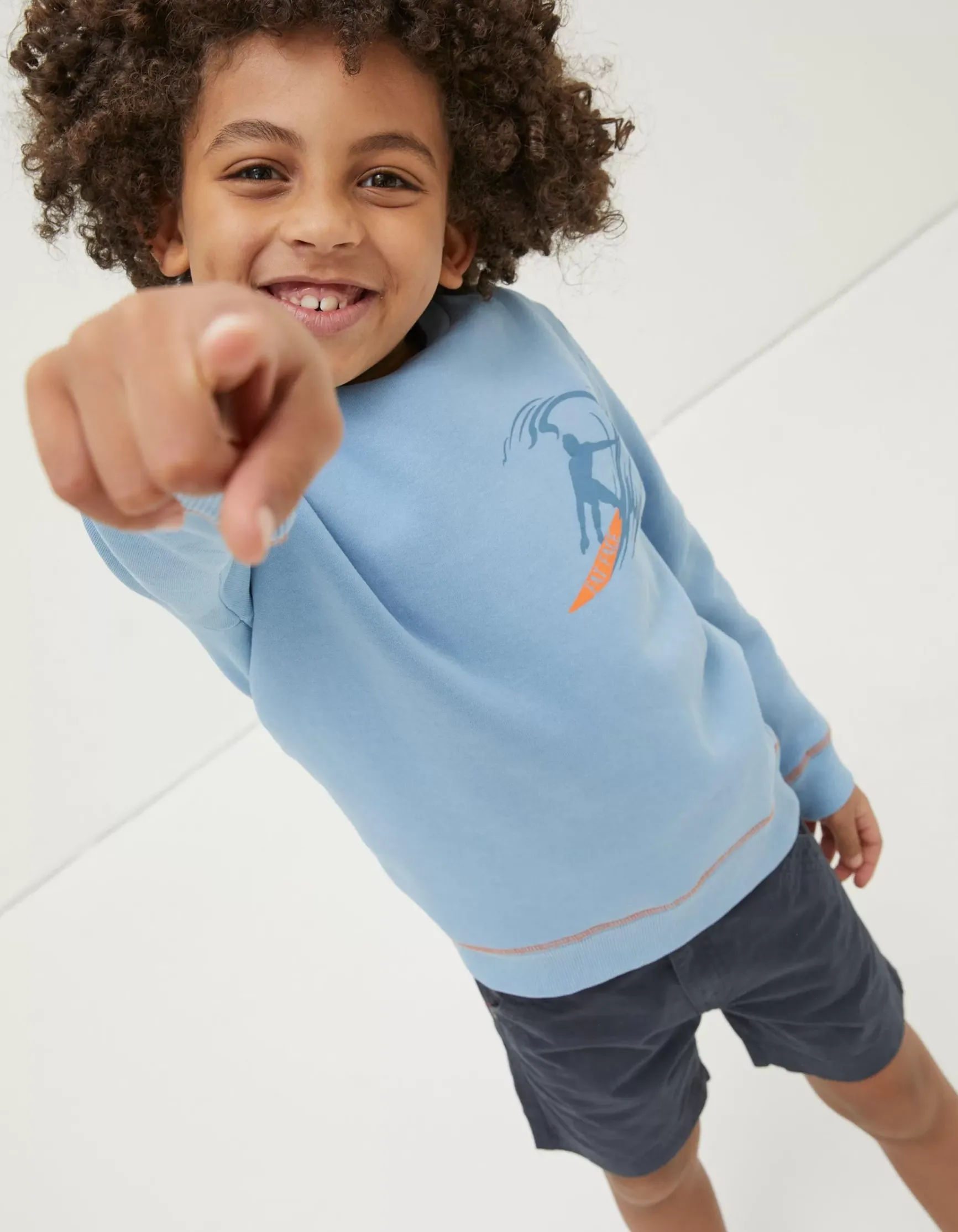 FatFace Surf Graphic Sweat|Boys View All