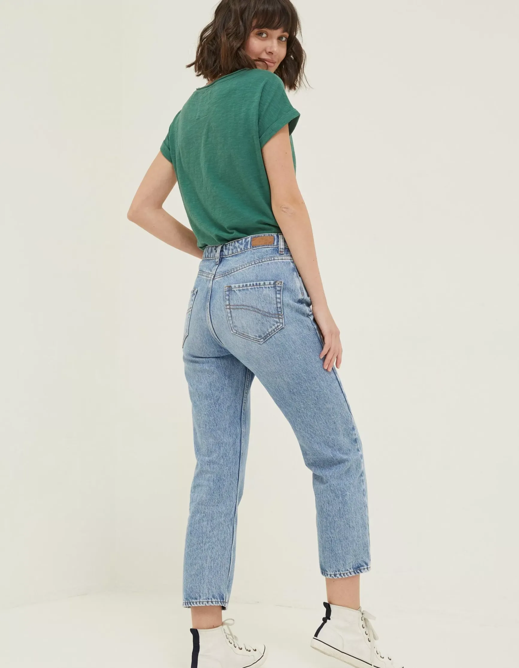 FatFace Sutton Straight Cropped Jeans|Women Jeans & Dungarees