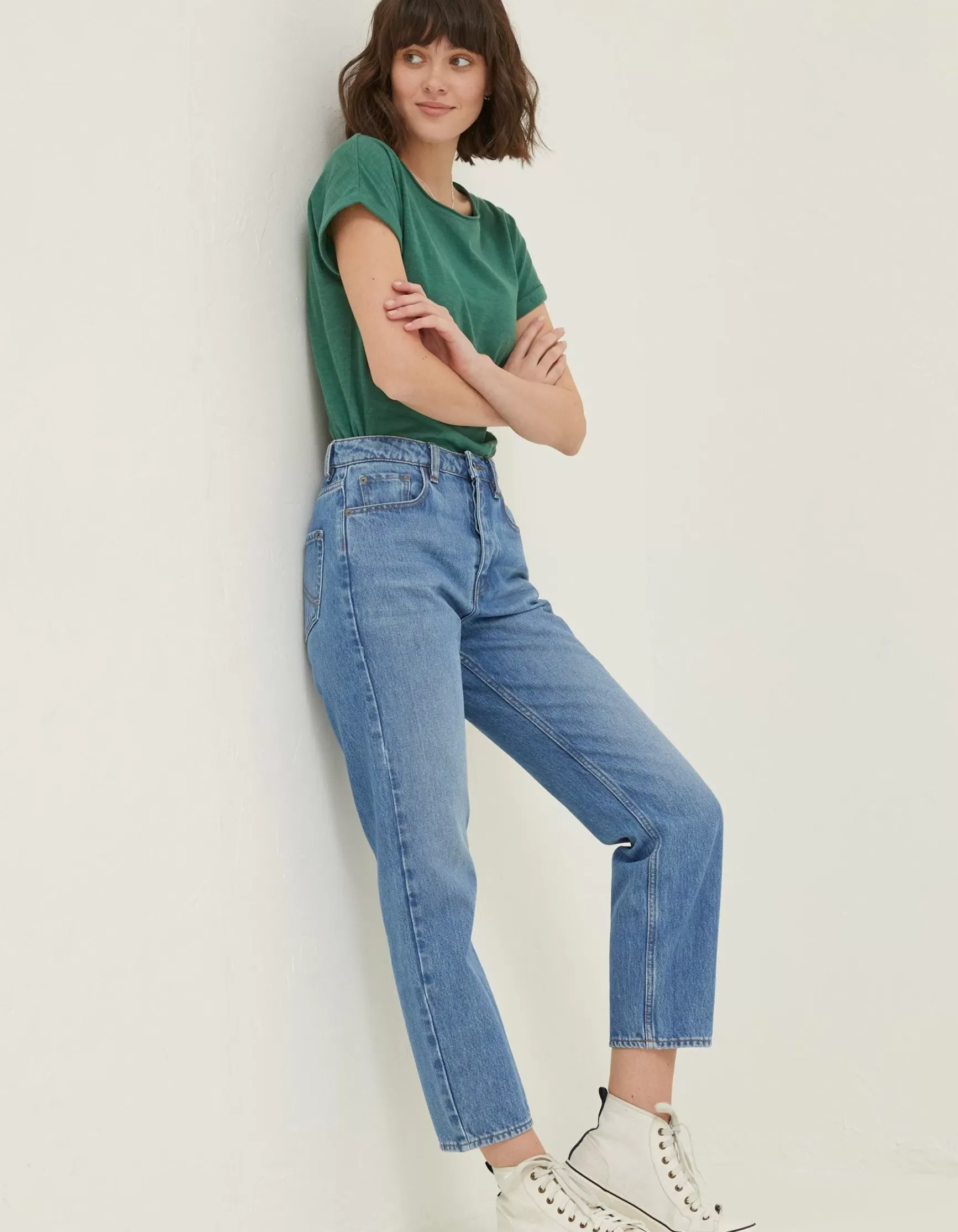 FatFace Sutton Straight Cropped Jeans|Women Jeans & Dungarees