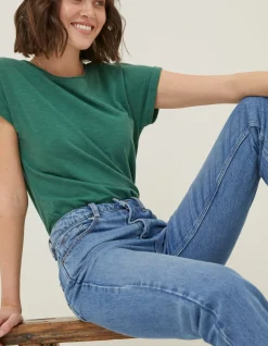 FatFace Sutton Straight Cropped Jeans|Women Jeans & Dungarees
