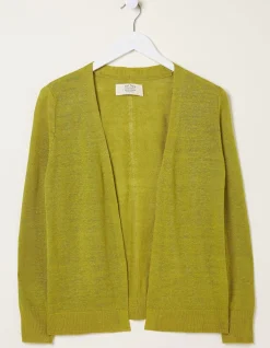 FatFace Suzannah Linen Cardigan|Women Knitwear