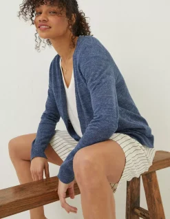 FatFace Suzannah Linen Cardigan|Women Knitwear