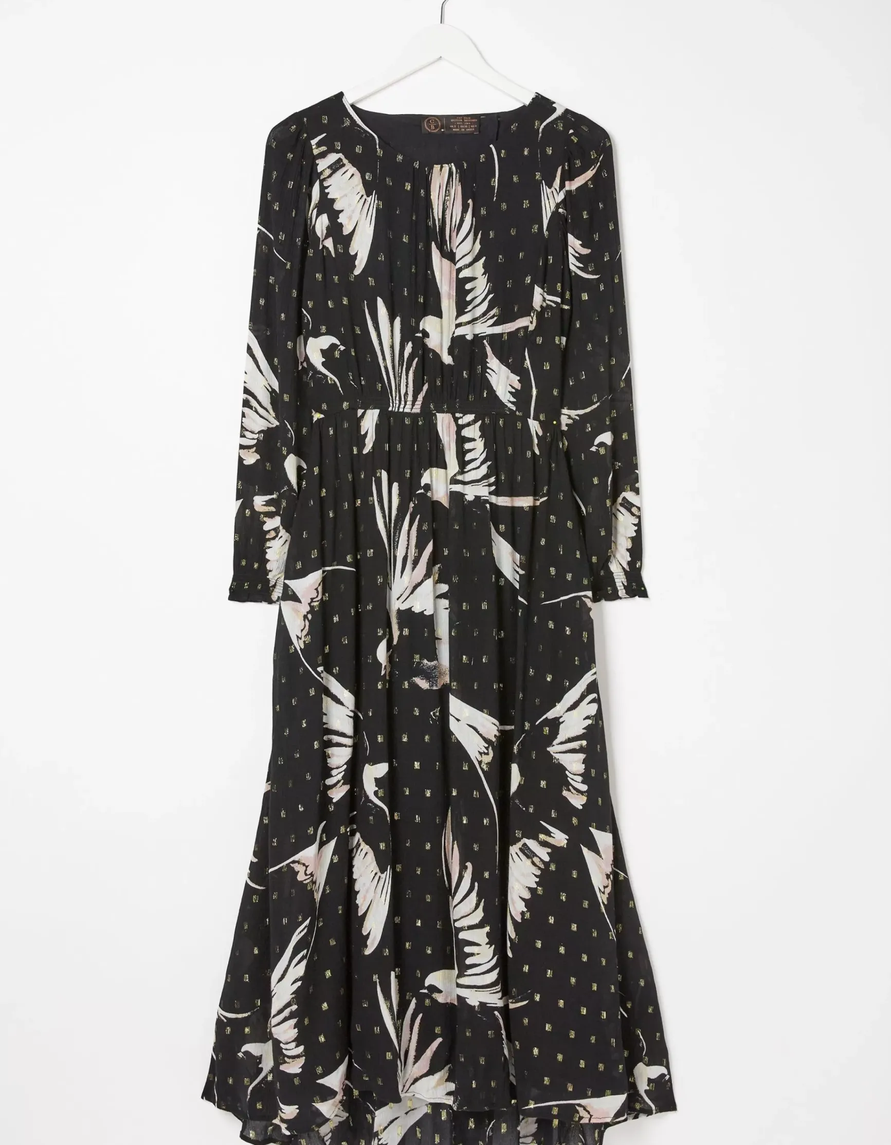 FatFace Swallow Print Elaine Midi Dress|Women View All