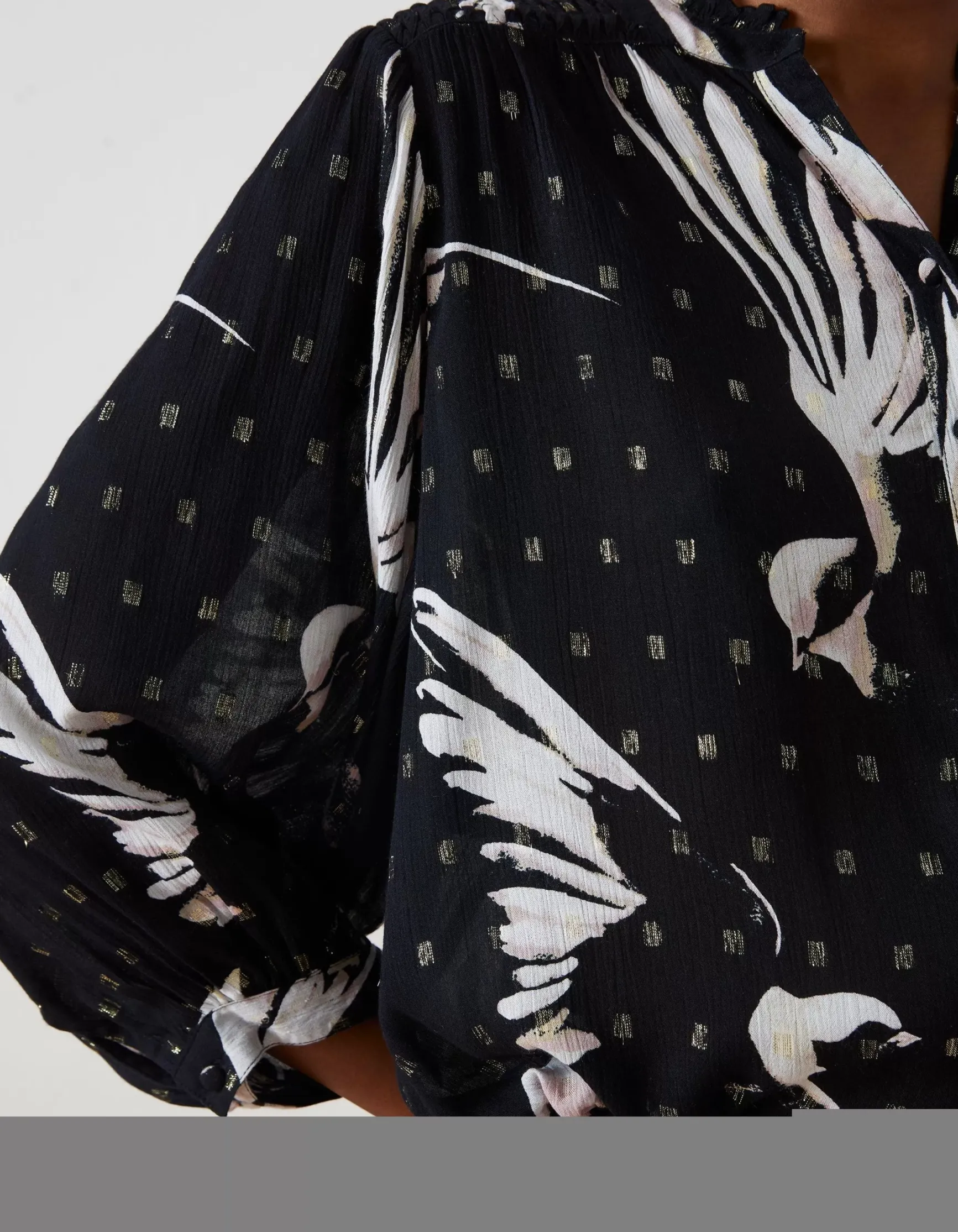 FatFace Swallow Print Evelyn Blouse|Women Shirts & Blouses
