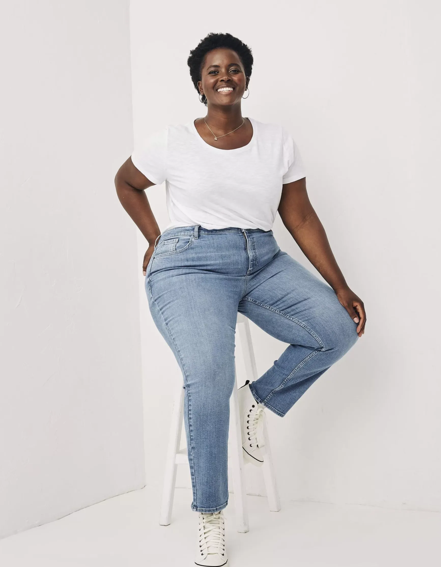 FatFace Sway Slim Leg Comfort Stretch Jeans|Women Jeans & Dungarees